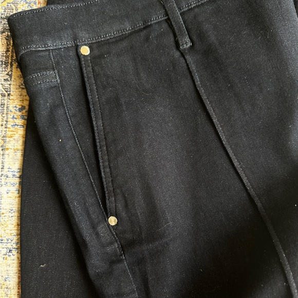 New Express Skyscraper Dark Denim Stretch Jeans size 16 - Picture 12 of 14